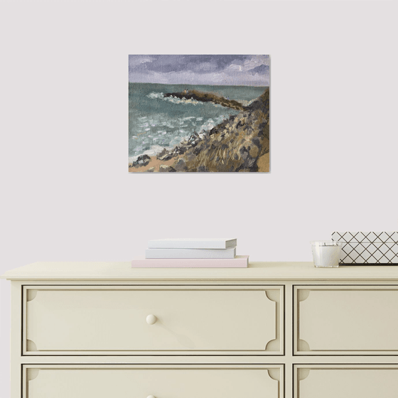 Rocky coast at Kilmore