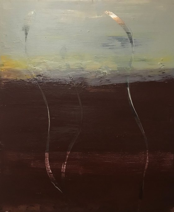 Until You See Me Minimalist Painting