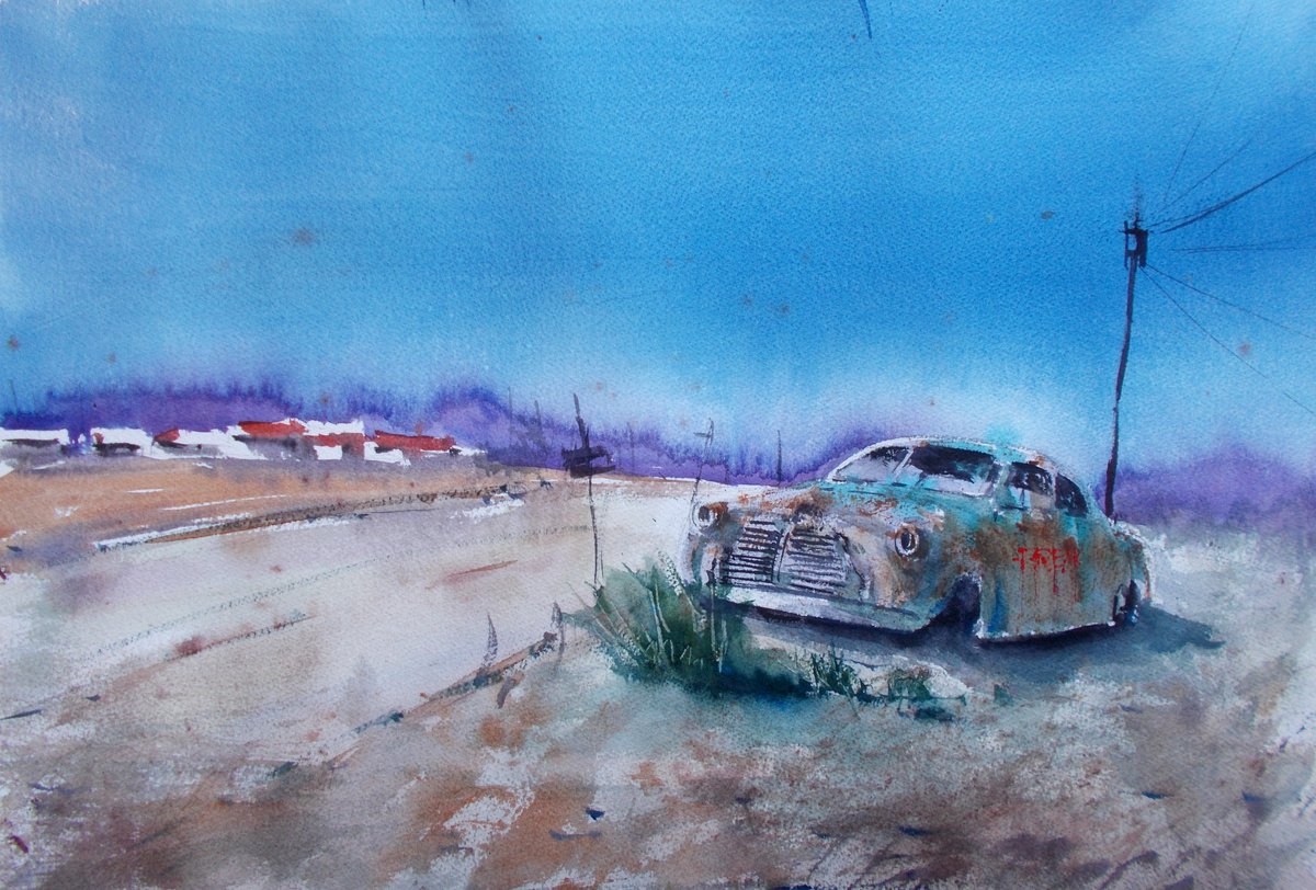 car wreck by Giorgio Gosti