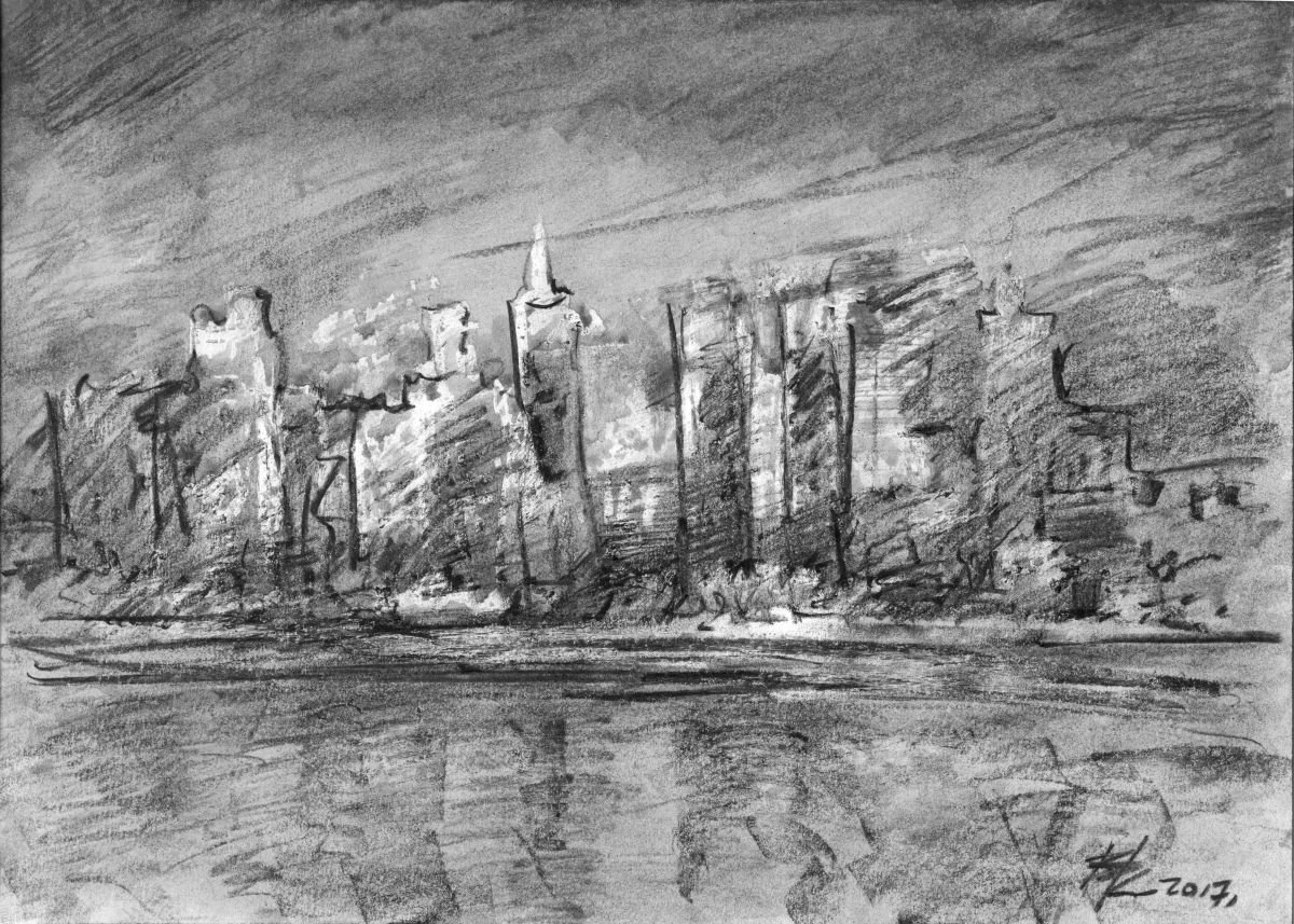 Cityscape#2 (sketch) by Vitaliy Koriakin