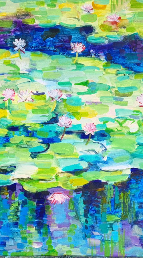 Waterlilies by Olga Pascari