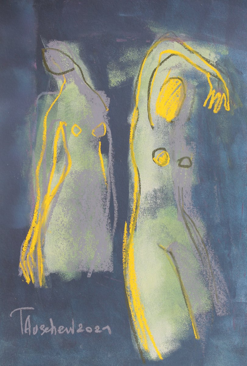 Bathers. by Tatyana Ausheva