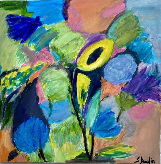 Flowers Acrylic Artwork