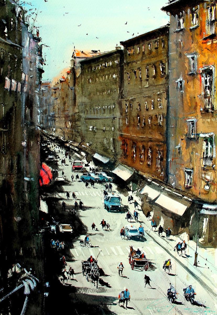 Life in Naples by Maximilian Damico