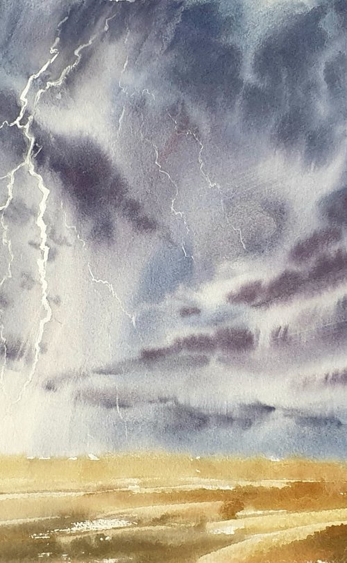 Elements. Air. Lightnings. by Elena Genkin