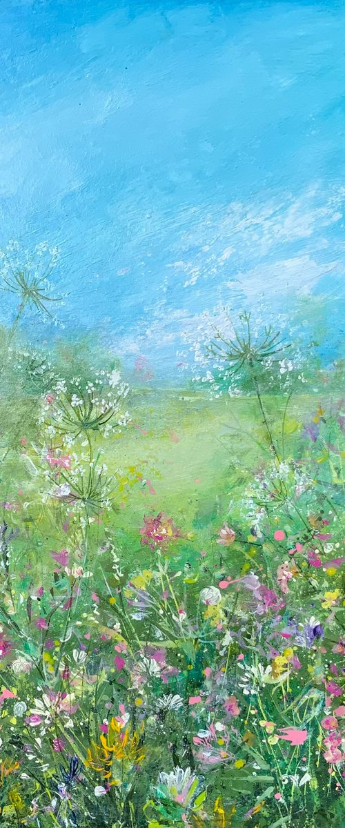 A Lancashire Hedgerow by Jan Rogers