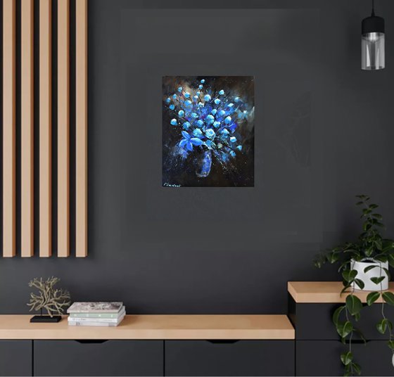 Blue still life -5623
