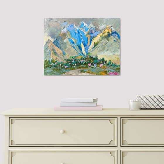 Village Beneath the Peaks