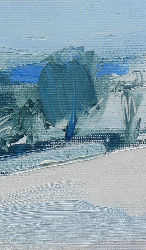 Snow Covered Trees and Hidden Orchard by Ben McLeod