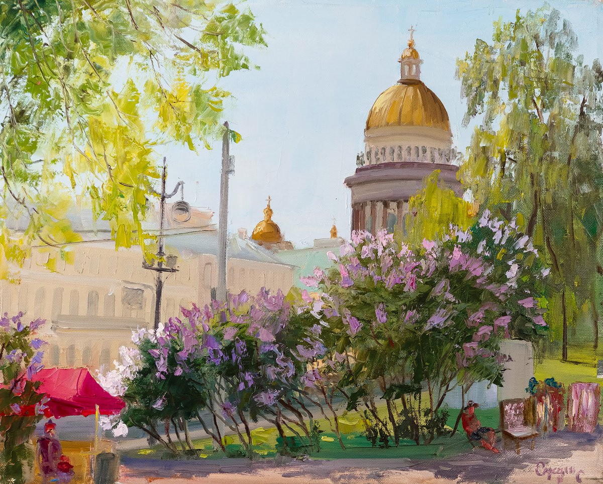 Petersburg. Alexander Garden by Sergej Seregin