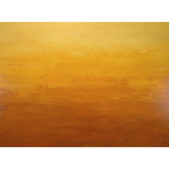 Sun Gold - Modern Abstract