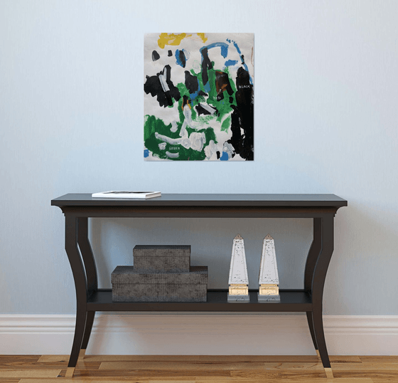 Green, Red, And Black