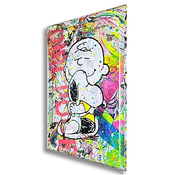 Snoopy True Friends - Original Painting