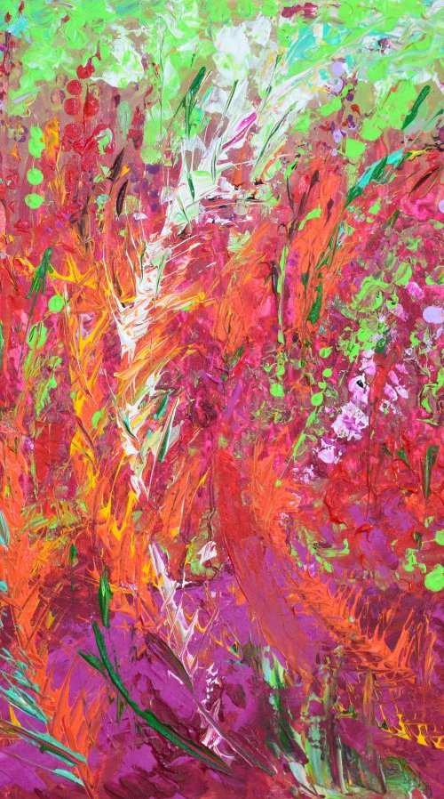 Fiery Meadow by Adriana Dziuba