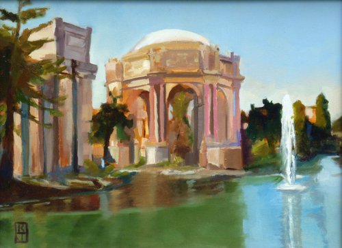 San Francisco, Palace of Fine Arts Rotunda by Katherine Jennings