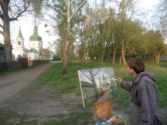 Old church in Sedniv