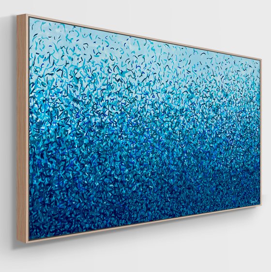 The Maroubra Water Dance 152 x 76cm acrylic on canvas