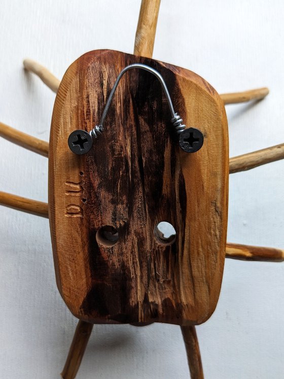 Small wooden mask