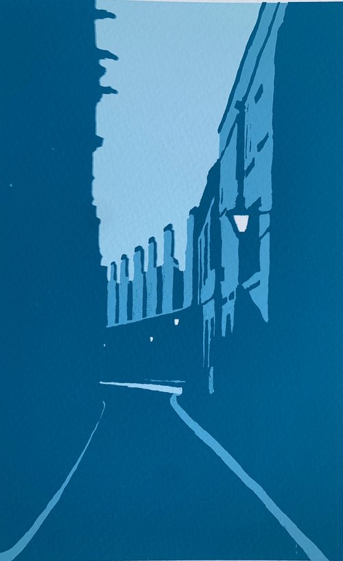 Trinity Lane, Cambrdige by Ian Scott Massie