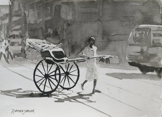 Kolkata Rickshaw puller #2