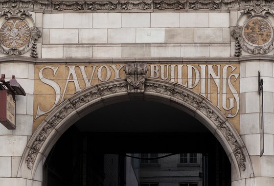 Savoy Buildings 1/20 12"X18"