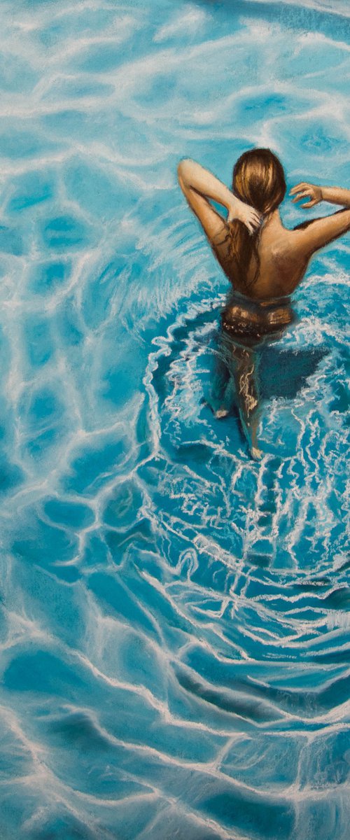 Blue water by Inna Medvedeva