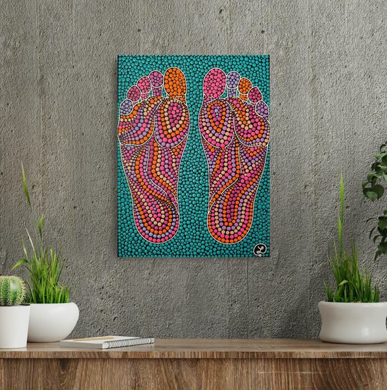 Psychedelic Footprints
