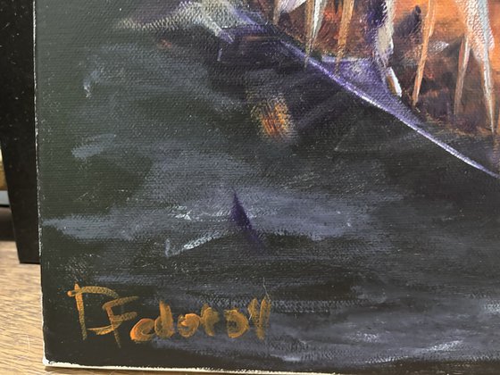 Persimmons in Plastic