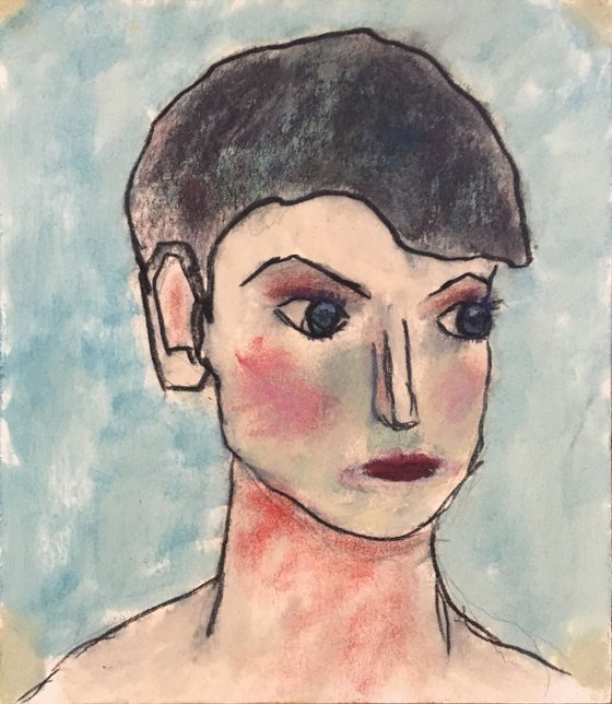 Study of a woman portrait VI