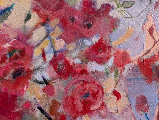 Fall roses.