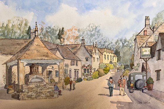 Market Cross, Castle Combe