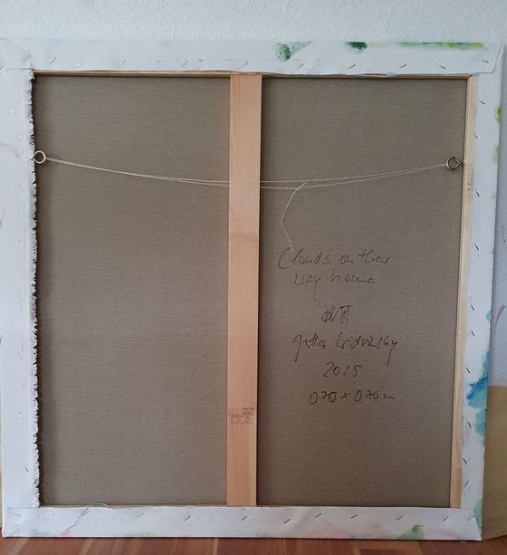 Clouds on their way home