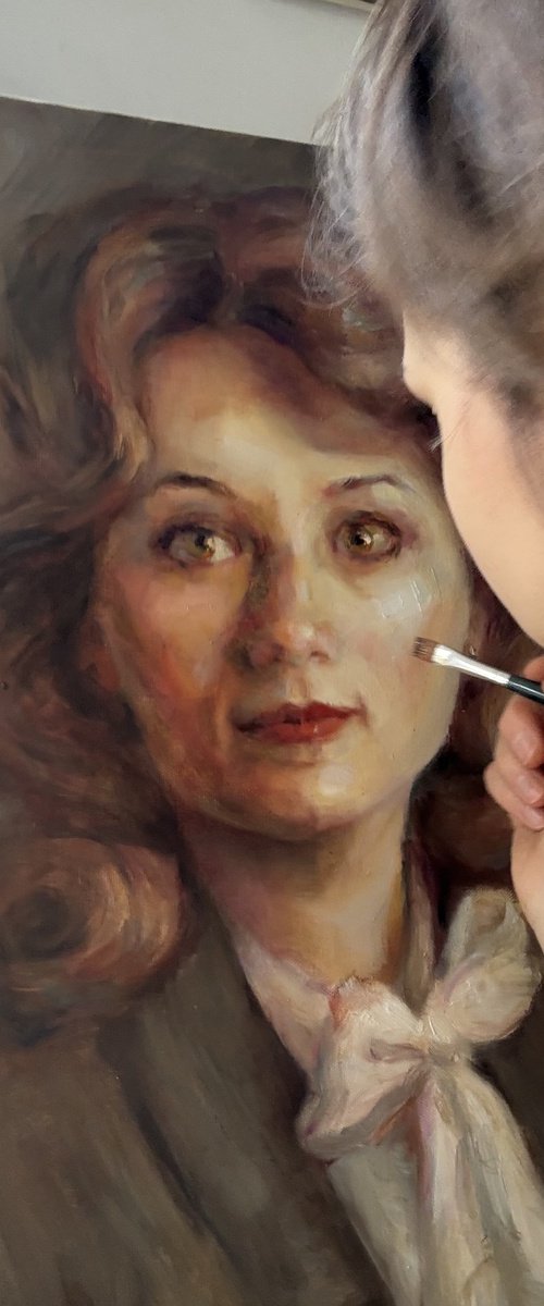 Comission Portrait from an photo by Liubou Sas