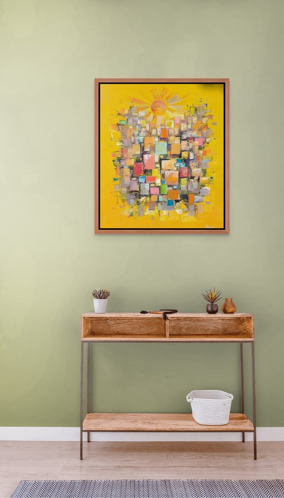 Sun Over the Mosaic City