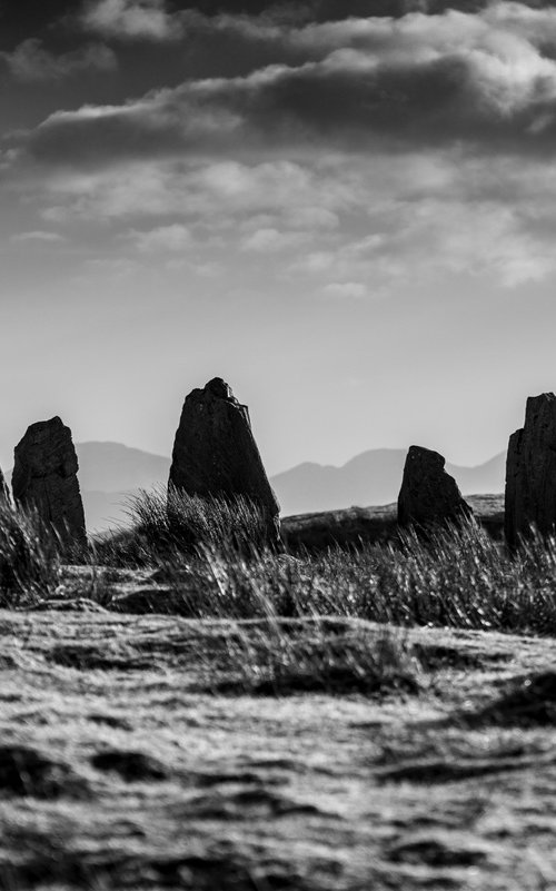 Garynahine Stone Circle - Callanish 3 - Isle of lewis by Stephen Hodgetts Photography