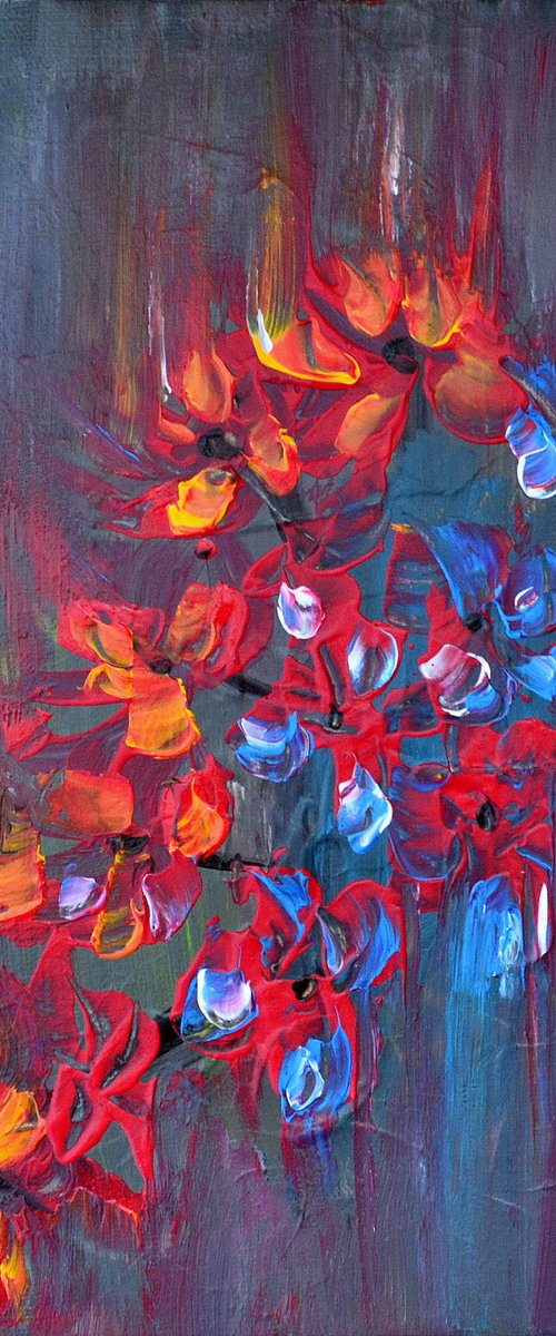 Abstract flowers by Isabelle Vobmann