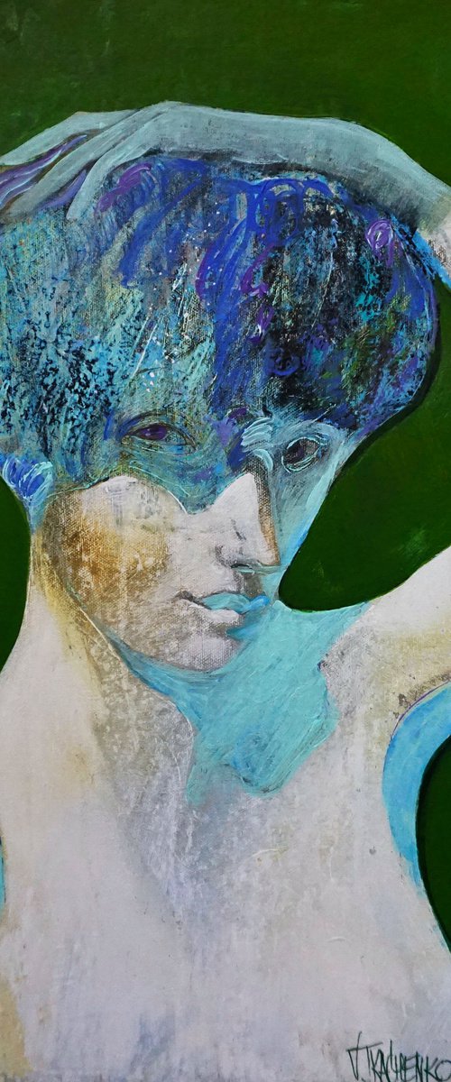 Green Lady by Victor Tkachenko