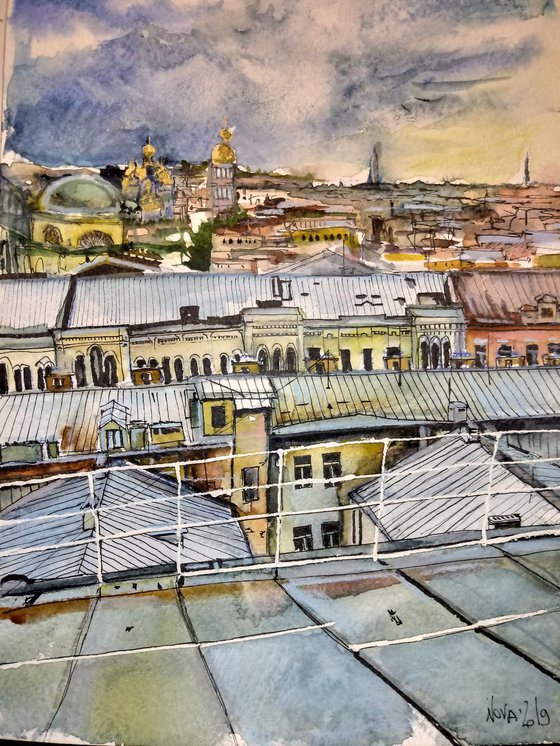 Rooftops of St. Petersburg