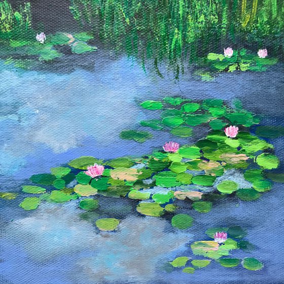 Water Lilies 3 ! Monet's Garden ! Impressionist Art