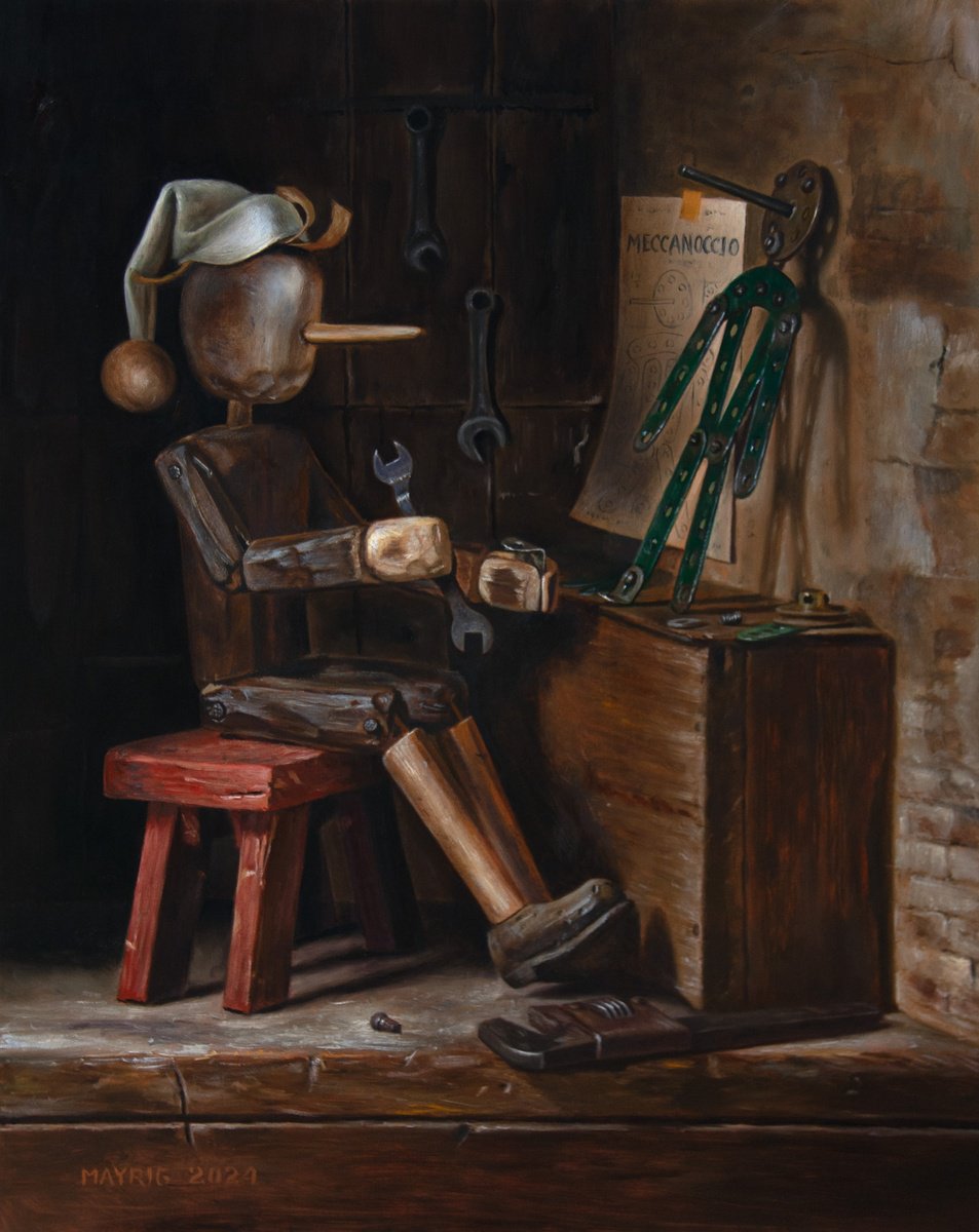 Do it yourself, Pinocchio! by Mayrig Simonjan