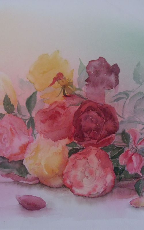 Roses by Diana Dabinett