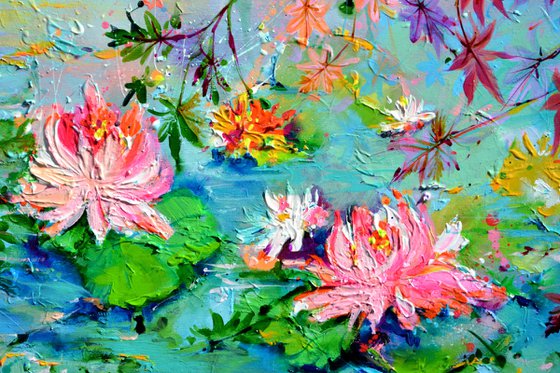 Japanese Maple - Water Lilies