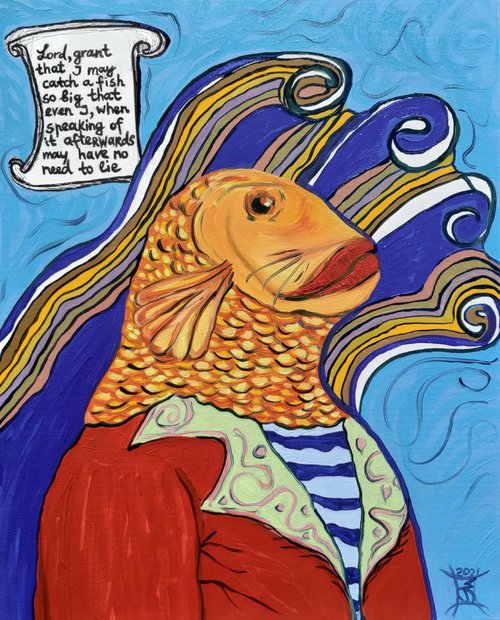 Big fish by Maria Sidljarevich