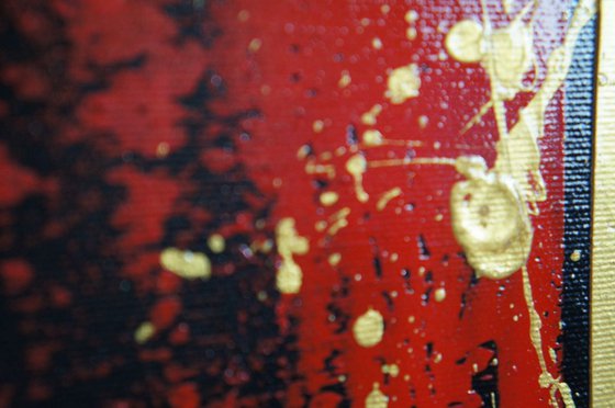 Gold 'n' Red (70 x 140 cm) XXL (28x52 inches)