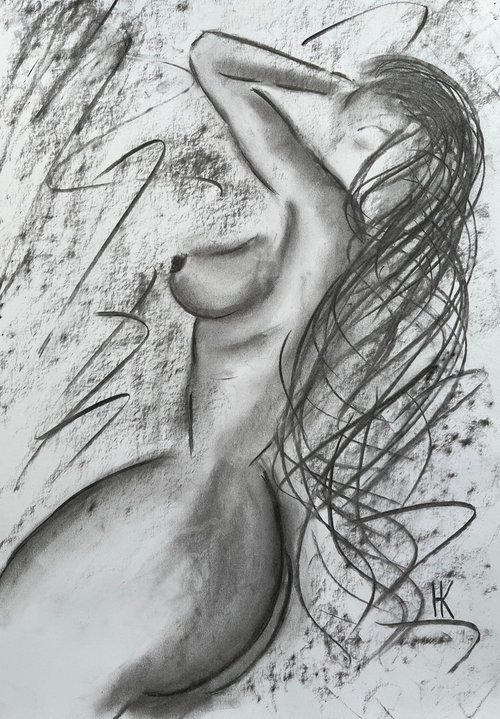 Female Nude by Halyna Kirichenko