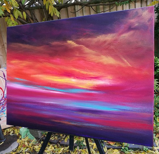 **Vitality** - Art, colourful, seascape, stunning, panoramic