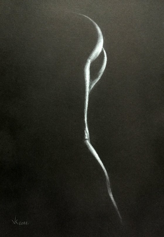 Nude noir #261 (21X29)cm