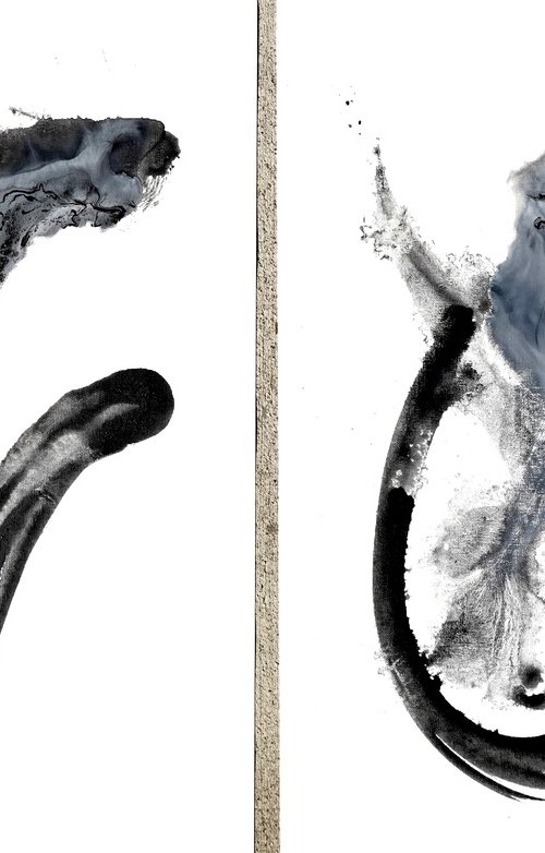 I Think I Love You Diptych by Newel Hunter