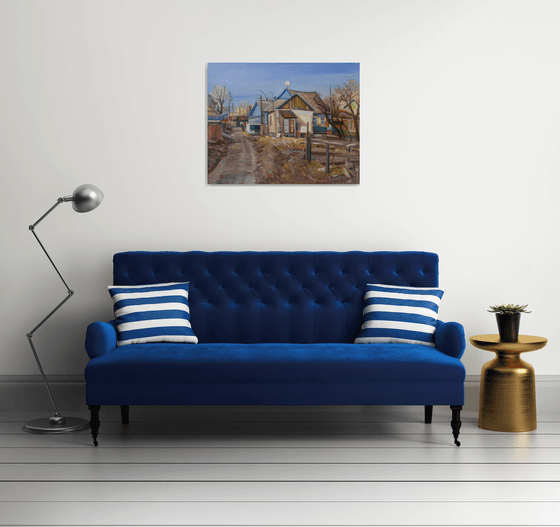 On the outskirts of Chernigov. Spring