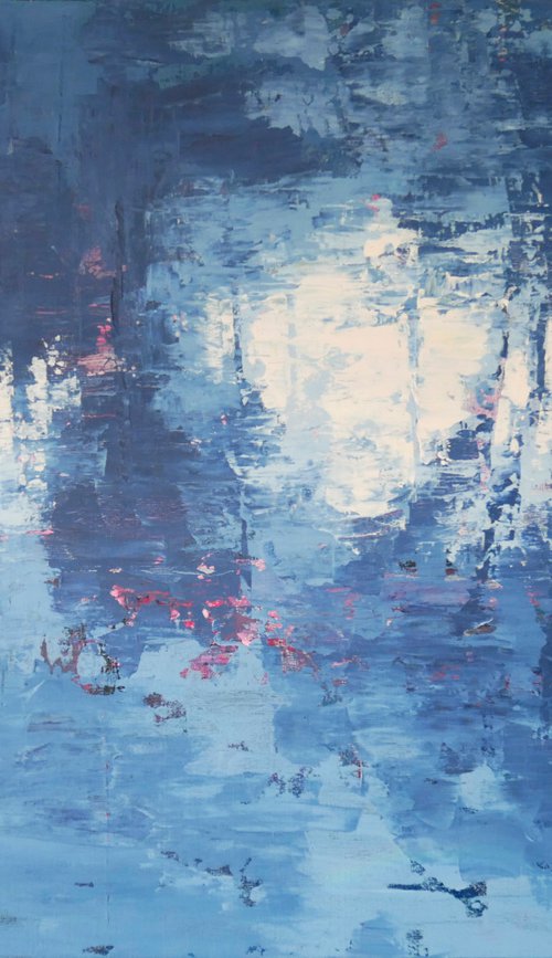 Reflections in Blue by Hannah  Bruce